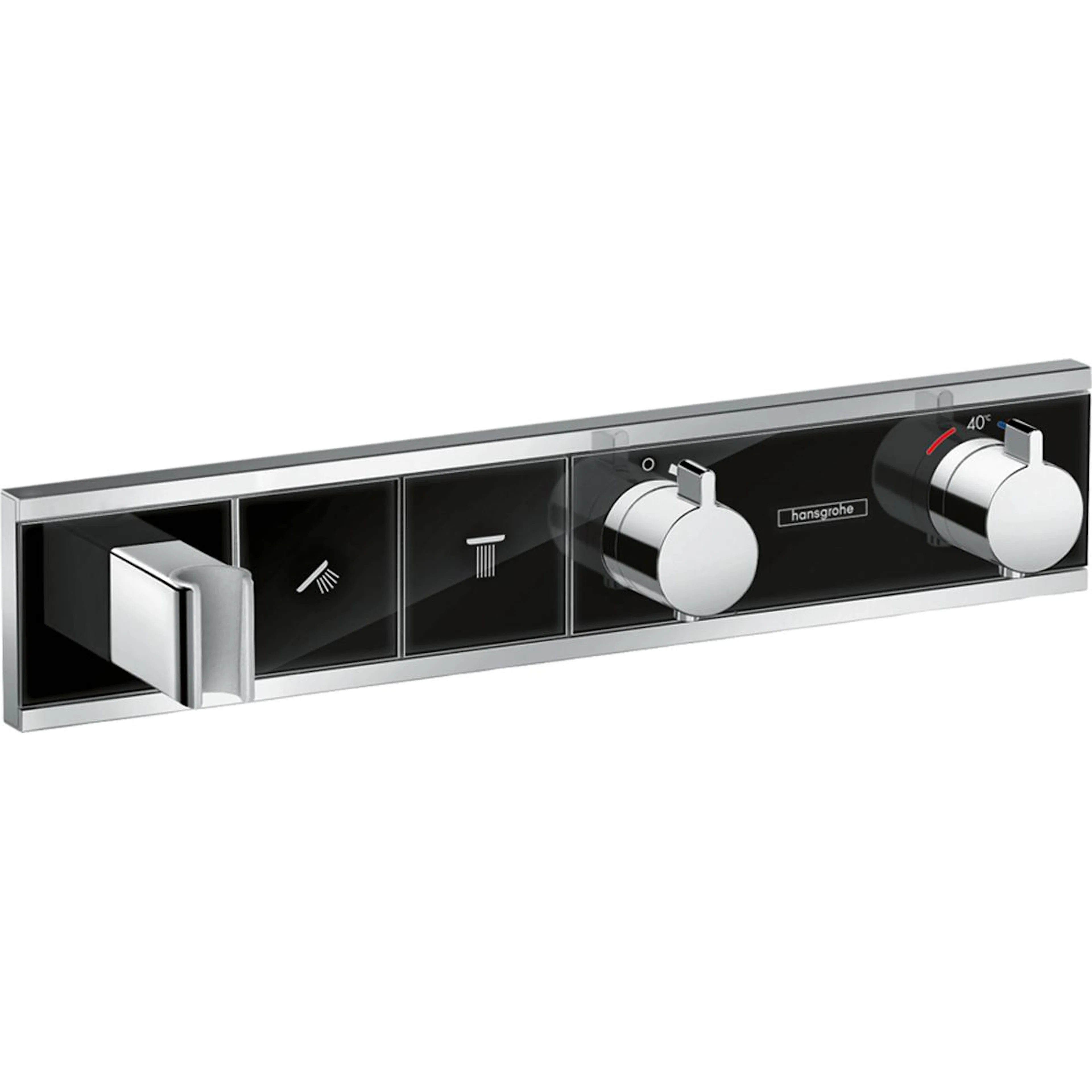 Dusjbatteri Hansgrohe Rainselect 2 Funksjoner med HåndDusjholder