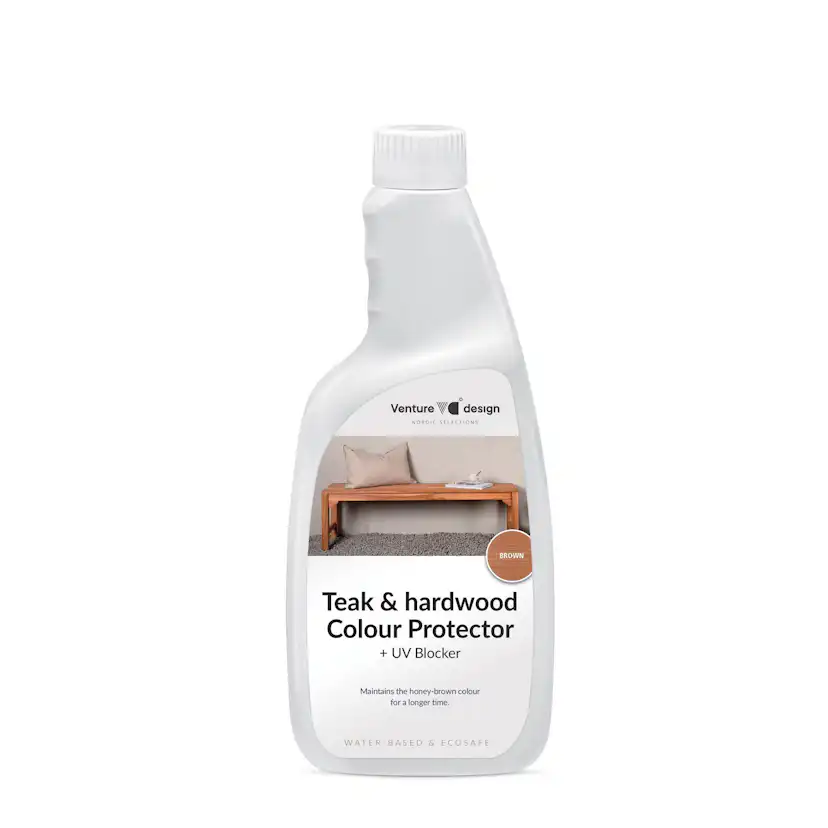 Møbleimpregnering Venture Home Bold Teak & Hardwood Colour Protector + UV Blocker