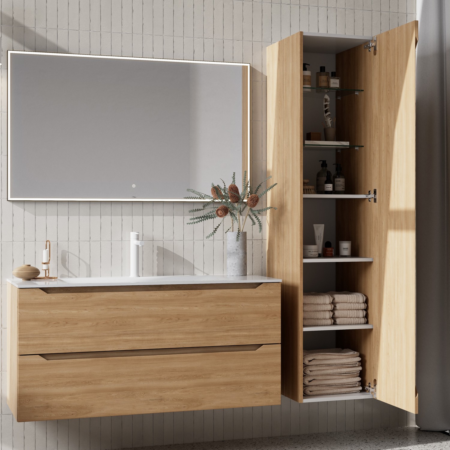 Servantskap Linn Bad Emma 120 cm