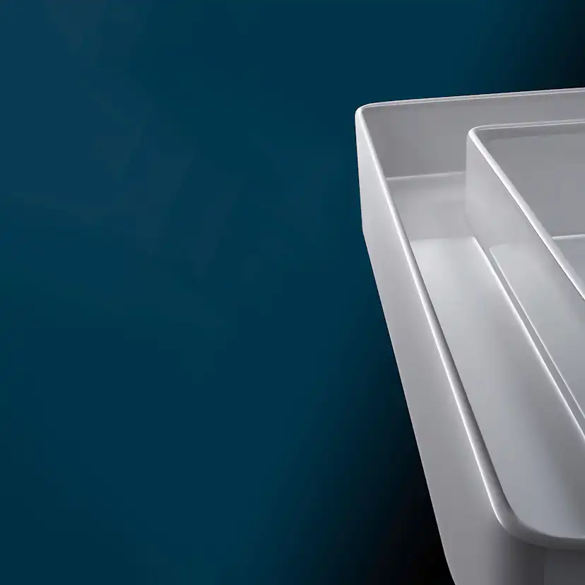 Servant Duravit Bento Starck Box til Benkeplate DuroCast Plus