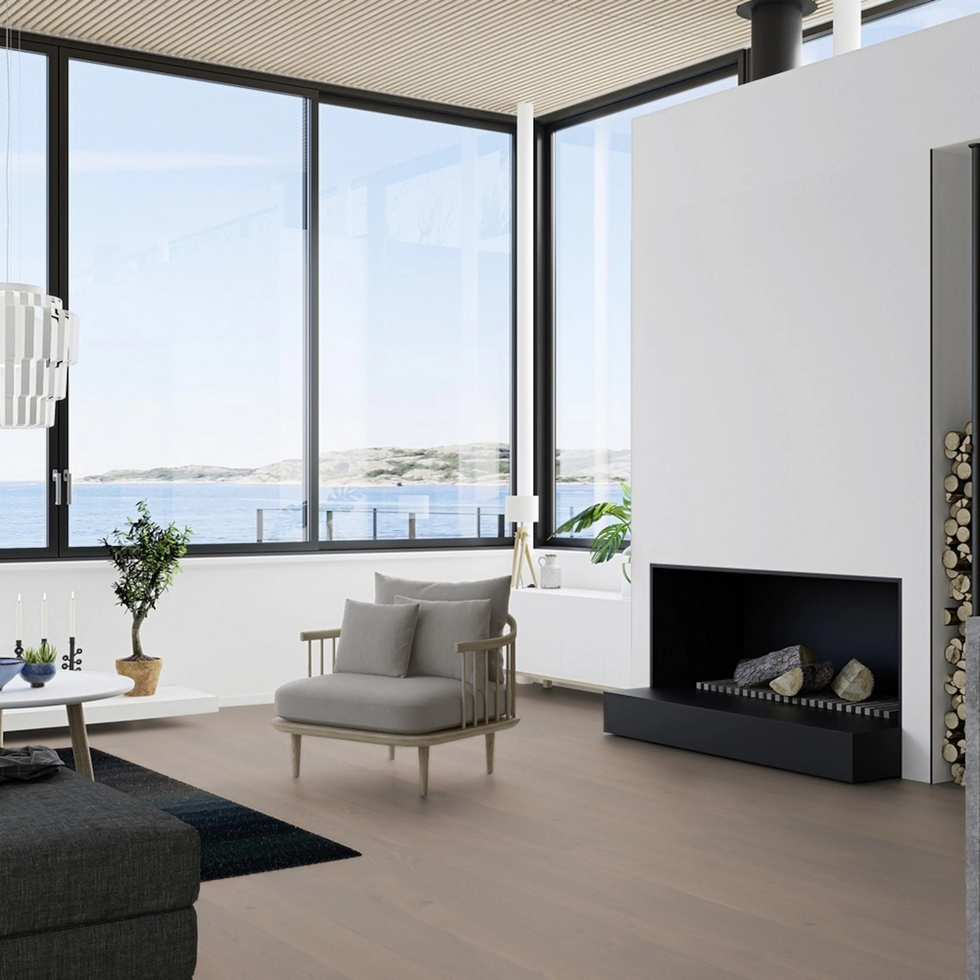 Parkett Boen Eik Horizon B Pure 1-Stav