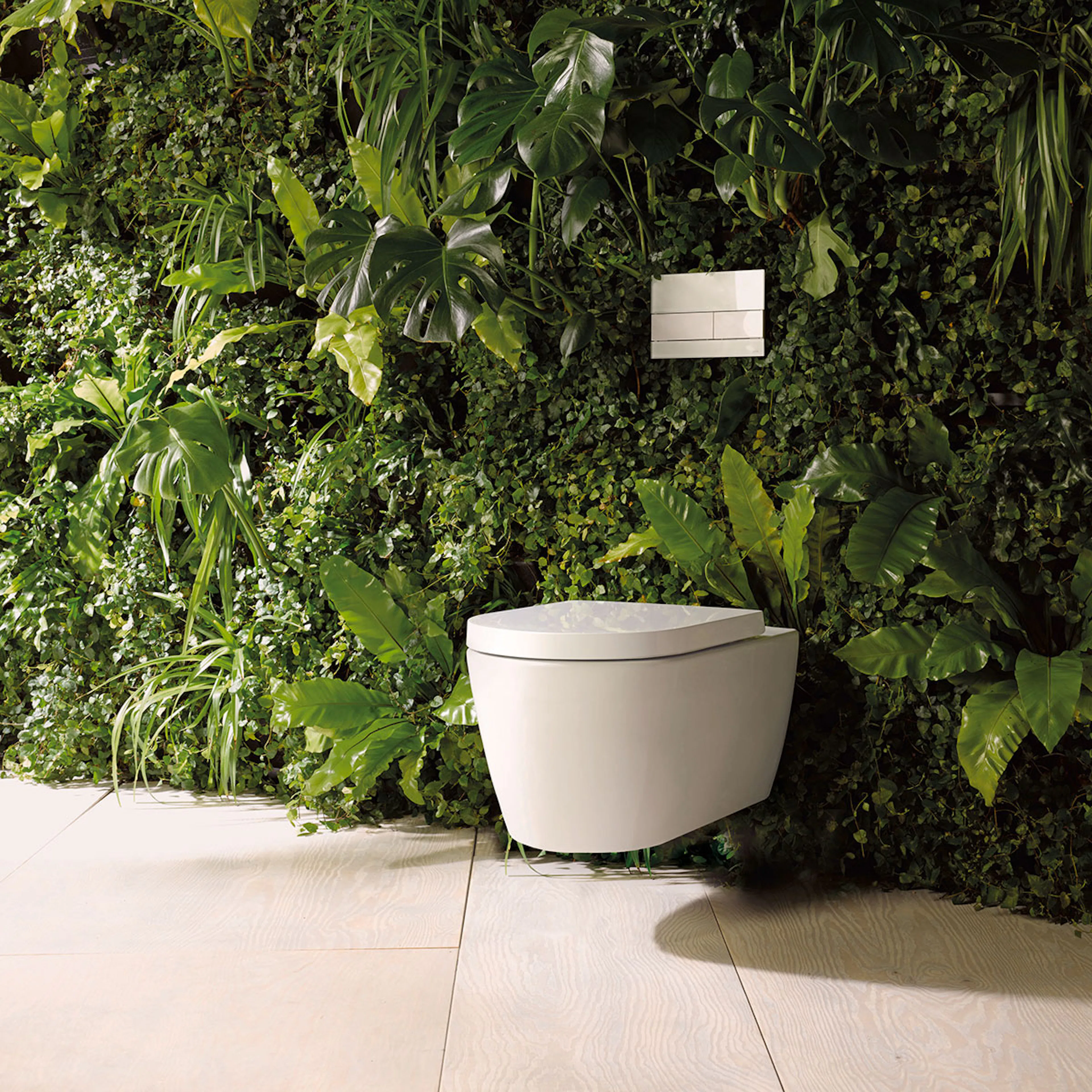 Vegghengt Toalett Duravit Me by Starck 252909 uten Toalettsete