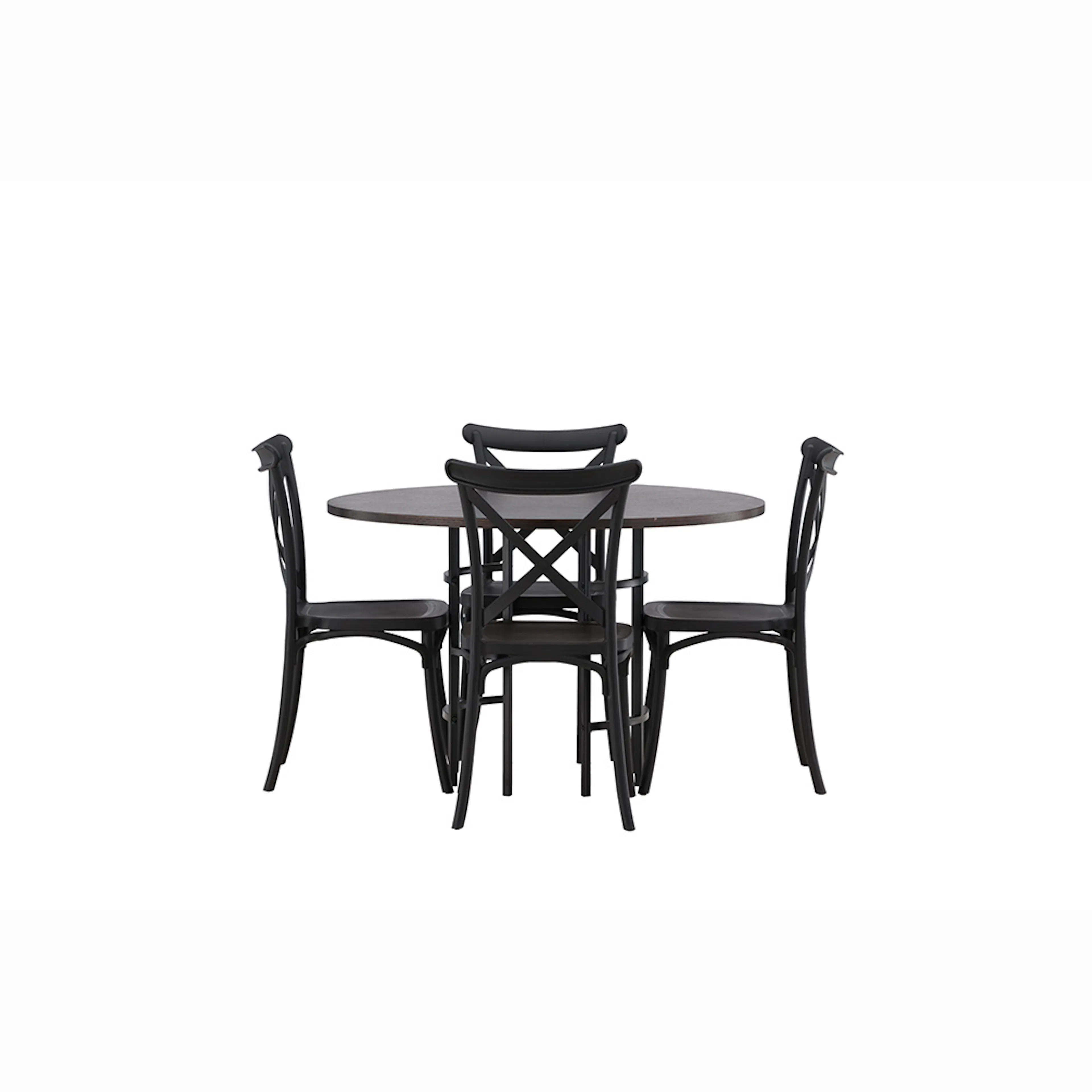 Spisegruppe Venture Home Copenhagen med 4 Crosett Stoler