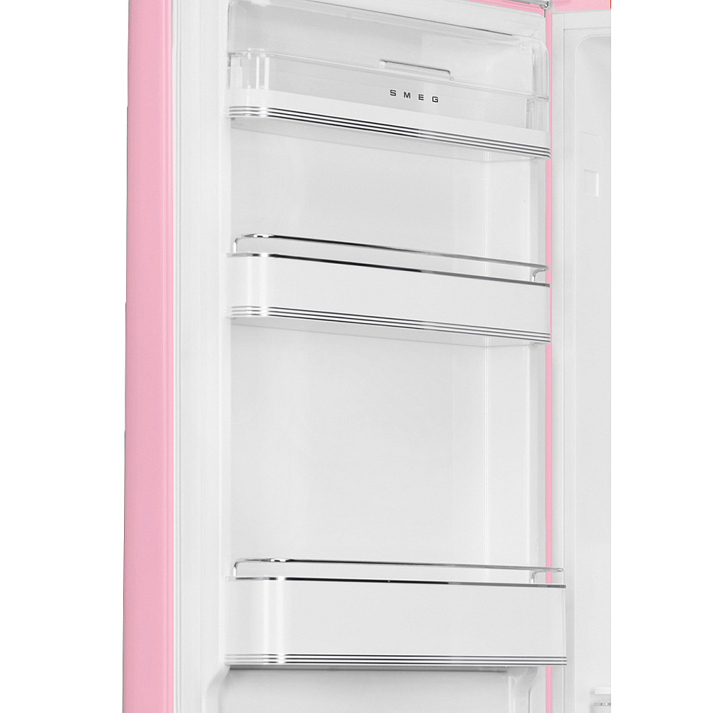 Kombiskap Kjøleskap/Fryser Smeg FAB32LPK6 Rosa 50's Style
