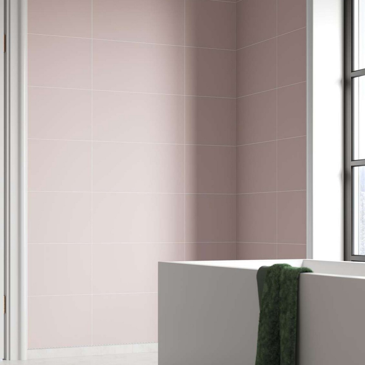 Baderomspanel Fibo 5218-M6030 Dusky Pink