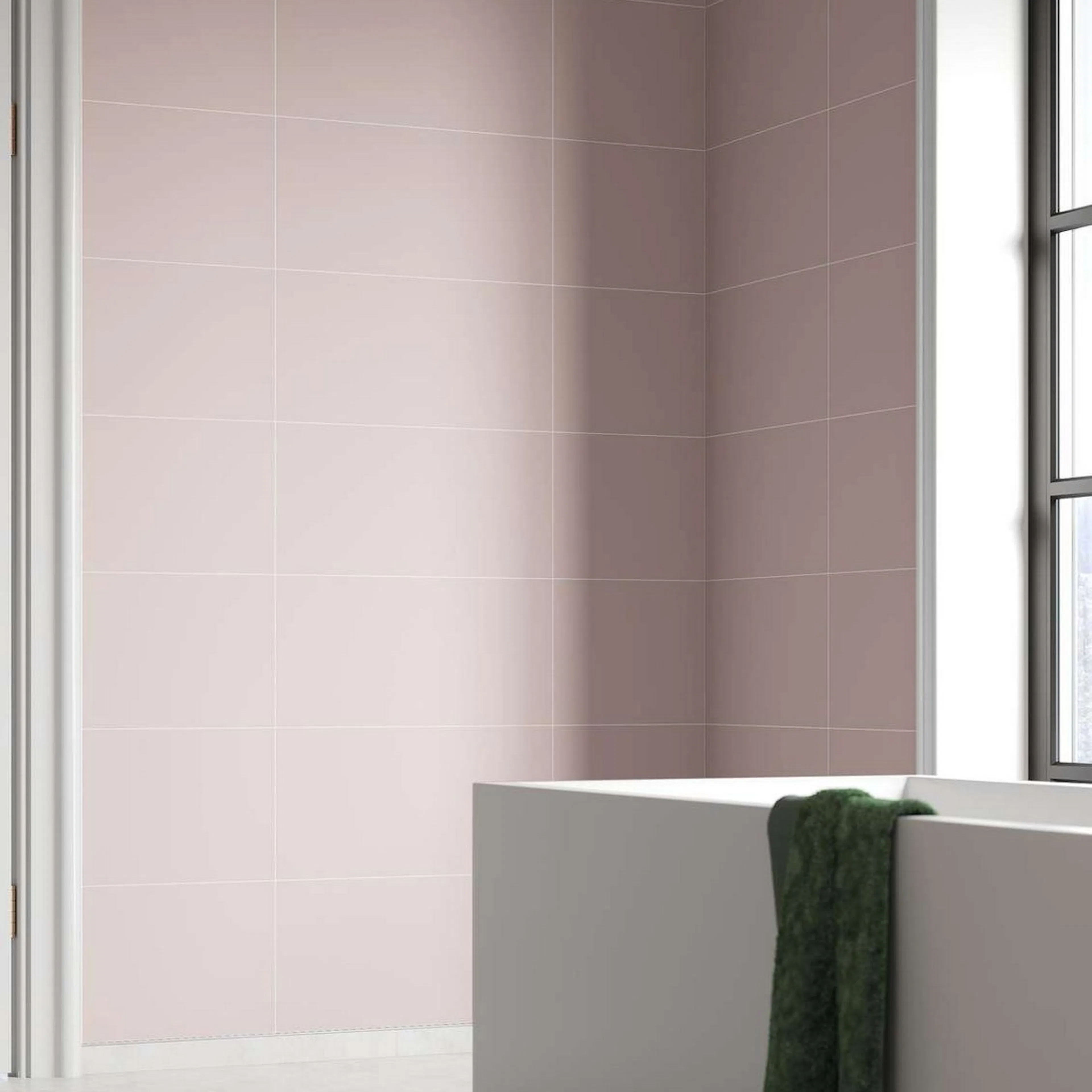 Baderomspanel Fibo 5218-M6030 Dusky Pink