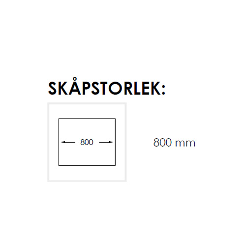 Kjøkkenvask Nordic Tech Radius 80 K X Nikkel