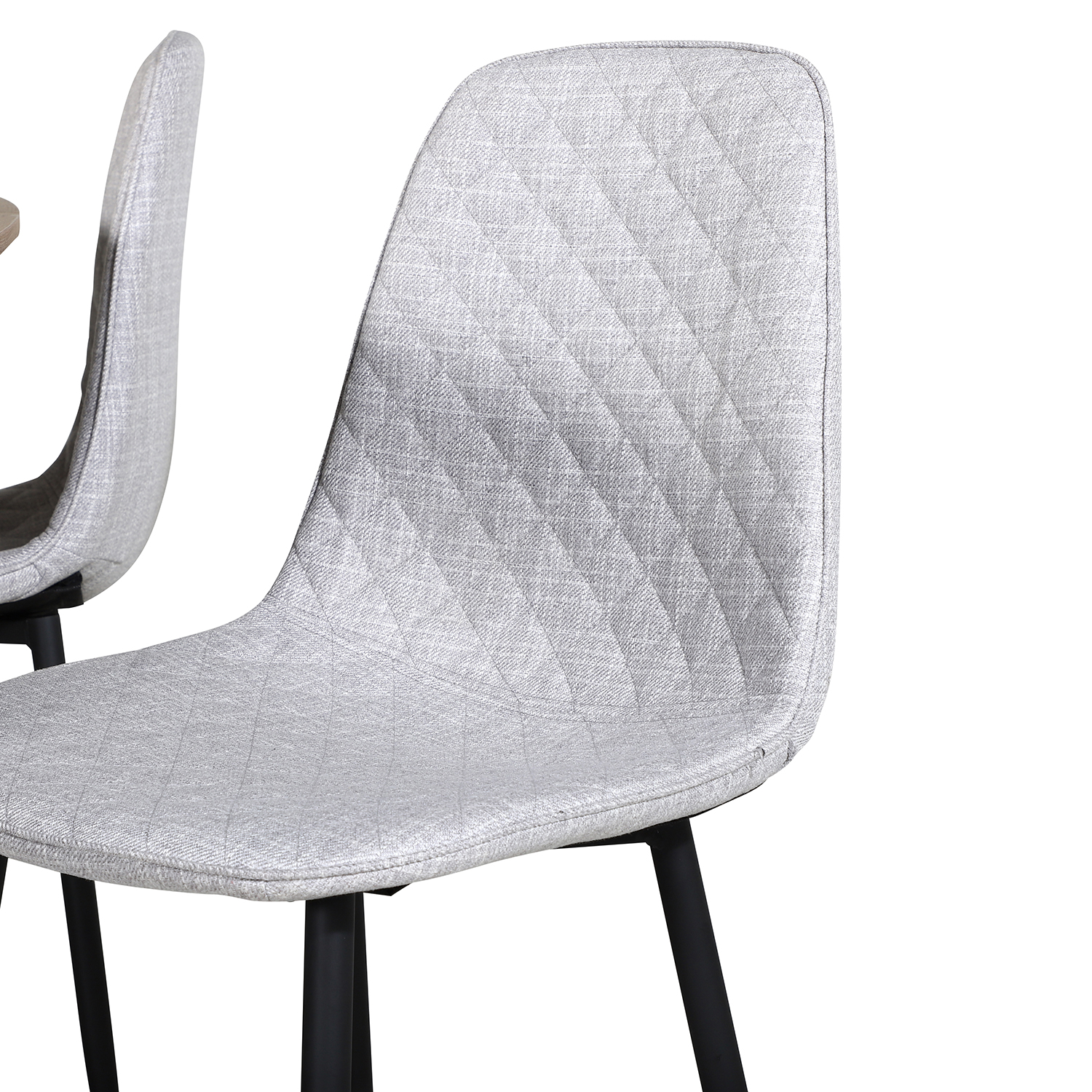 Spisegruppe Venture Home Ina med 4 Phoi Stoler Polyester