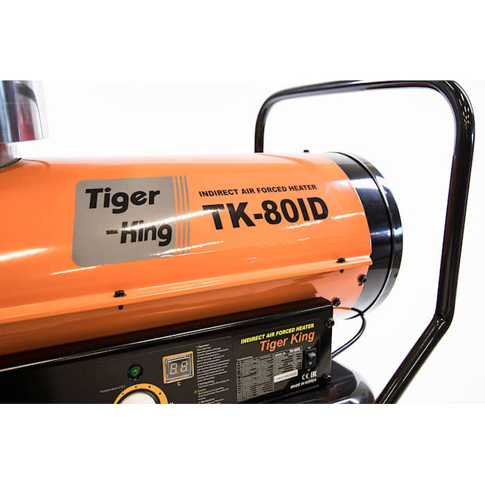 Dieselkanon Tiger King TK-80ID med Skorstein