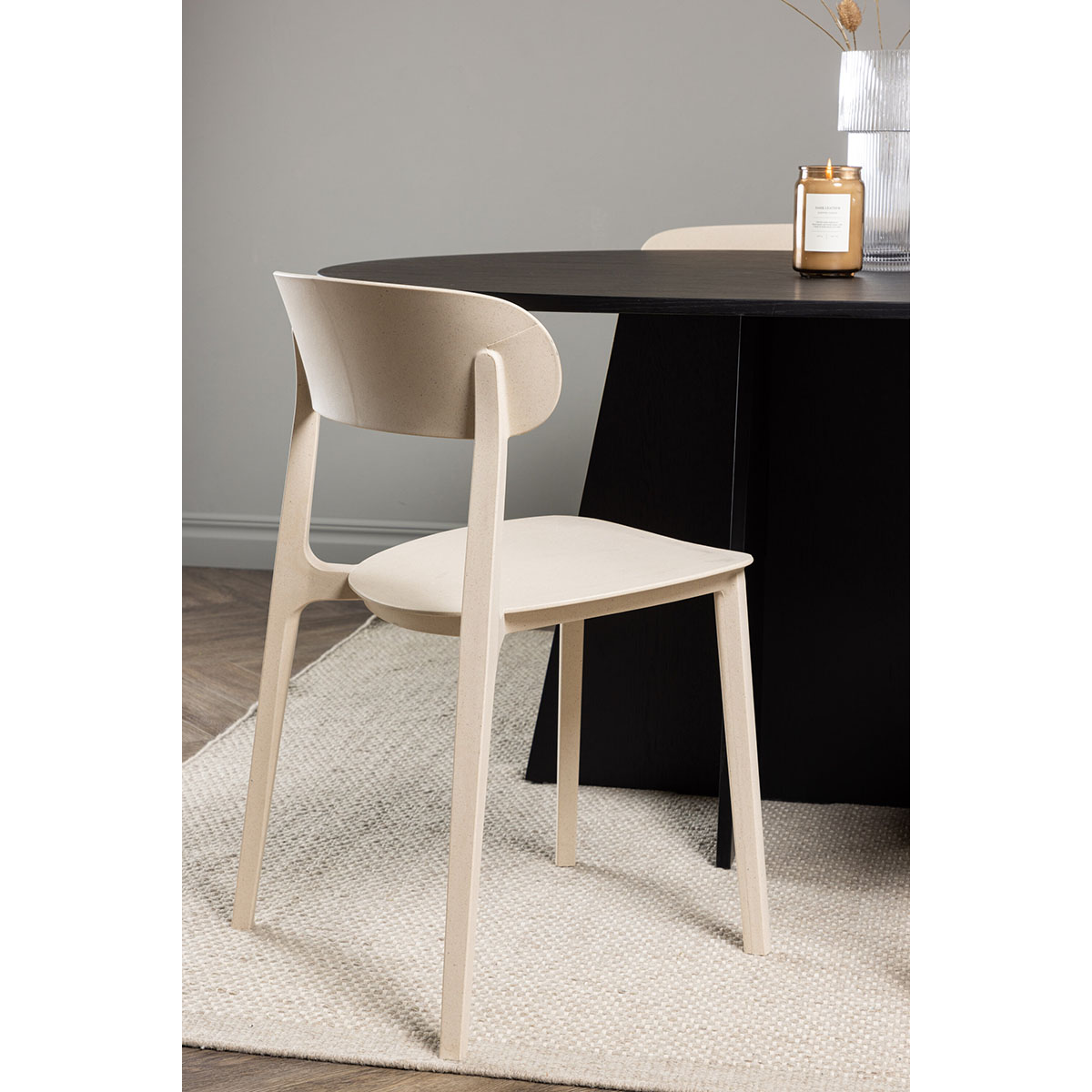 Spisegruppe Venture Home Bootcut Oval med 6 stk Åstol