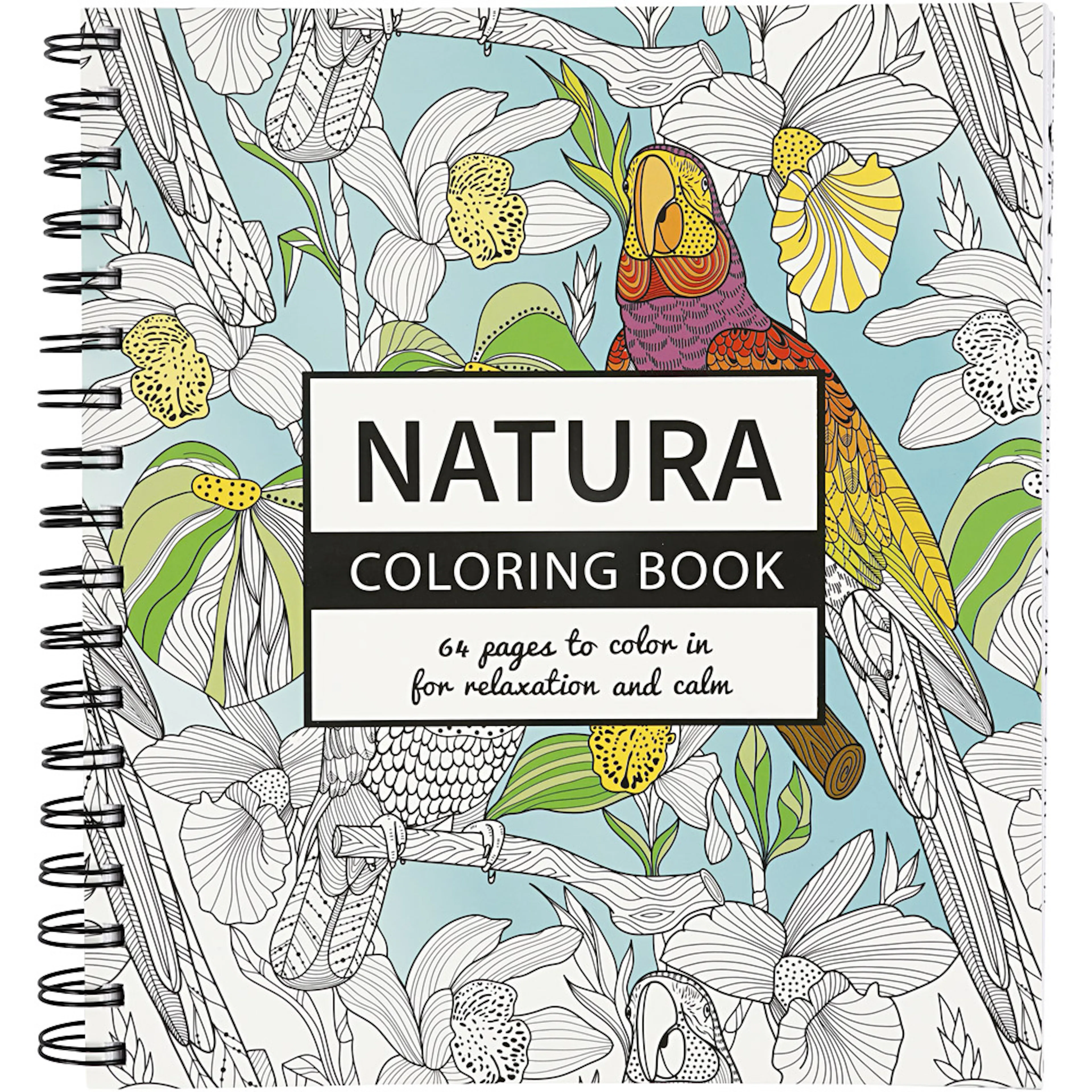 Malebok Creativ Company Antistress Natur Str 19,5x23 cm 64 1 St