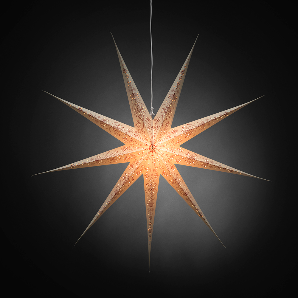 Adventsstjerne Gnosjö Konstsmide Hengende 8