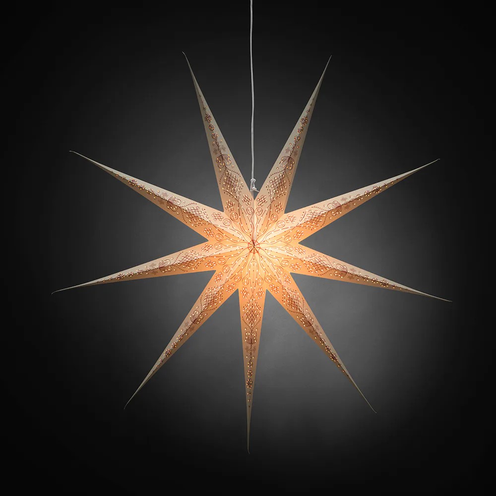 Adventsstjerne Gnosjö Konstsmide Hengende 8
