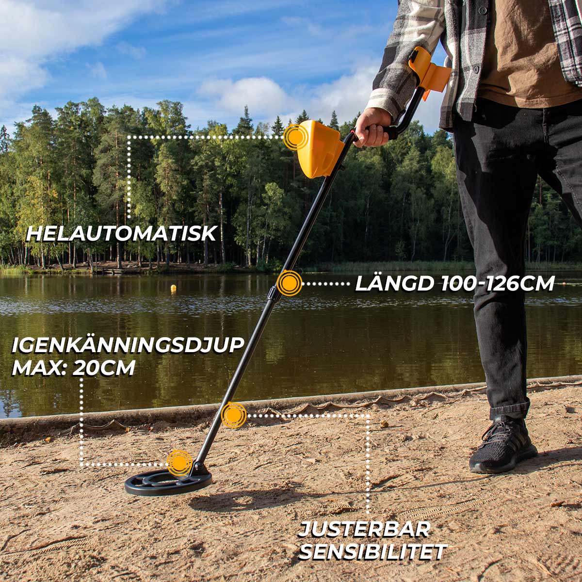 Metall detektor Klondike Deluxe