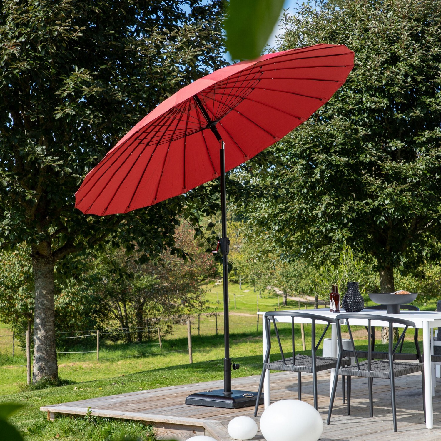Parasoll Venture Home Pari med Vippefunksjon