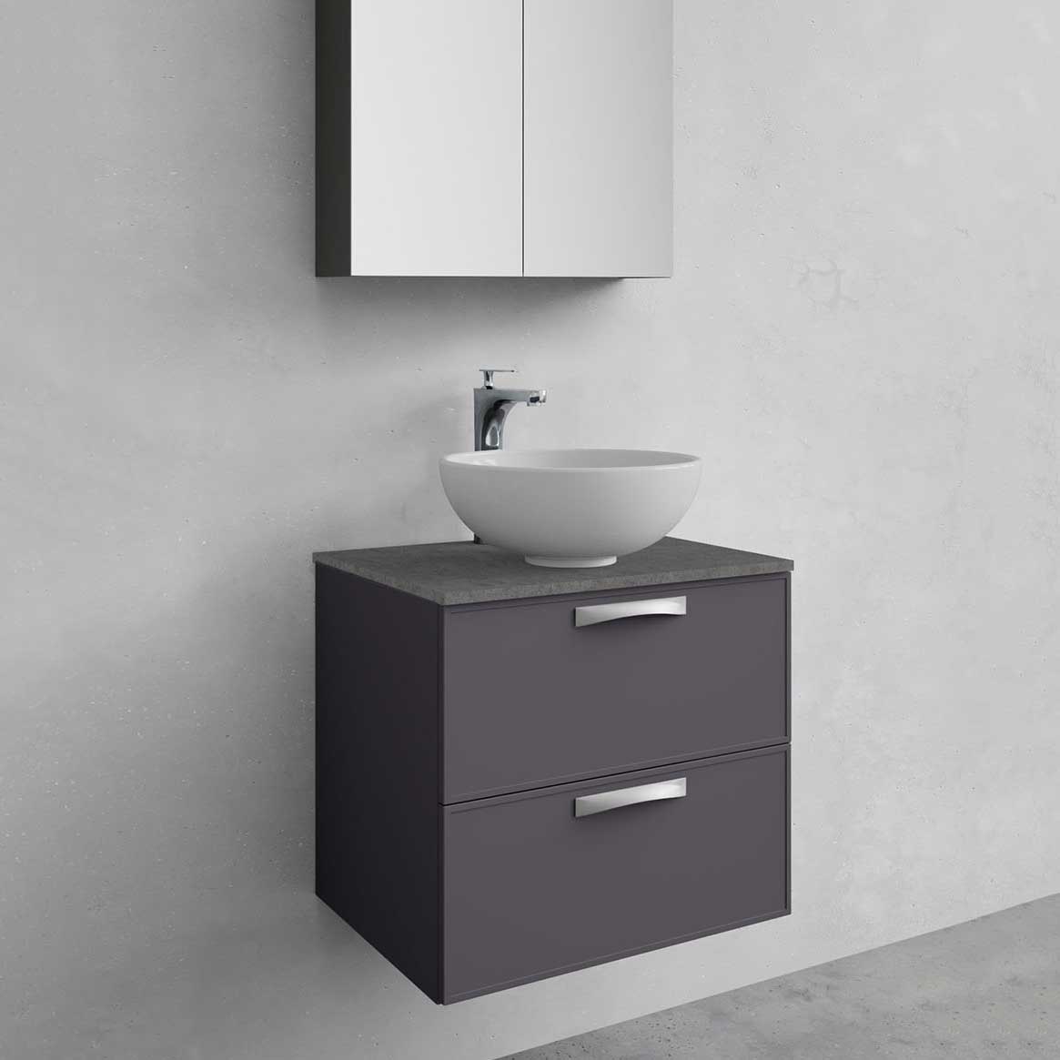 KOMMOD VOGUE ANTRACIT 600 Antrasittgrå, Bredde:  600 mm