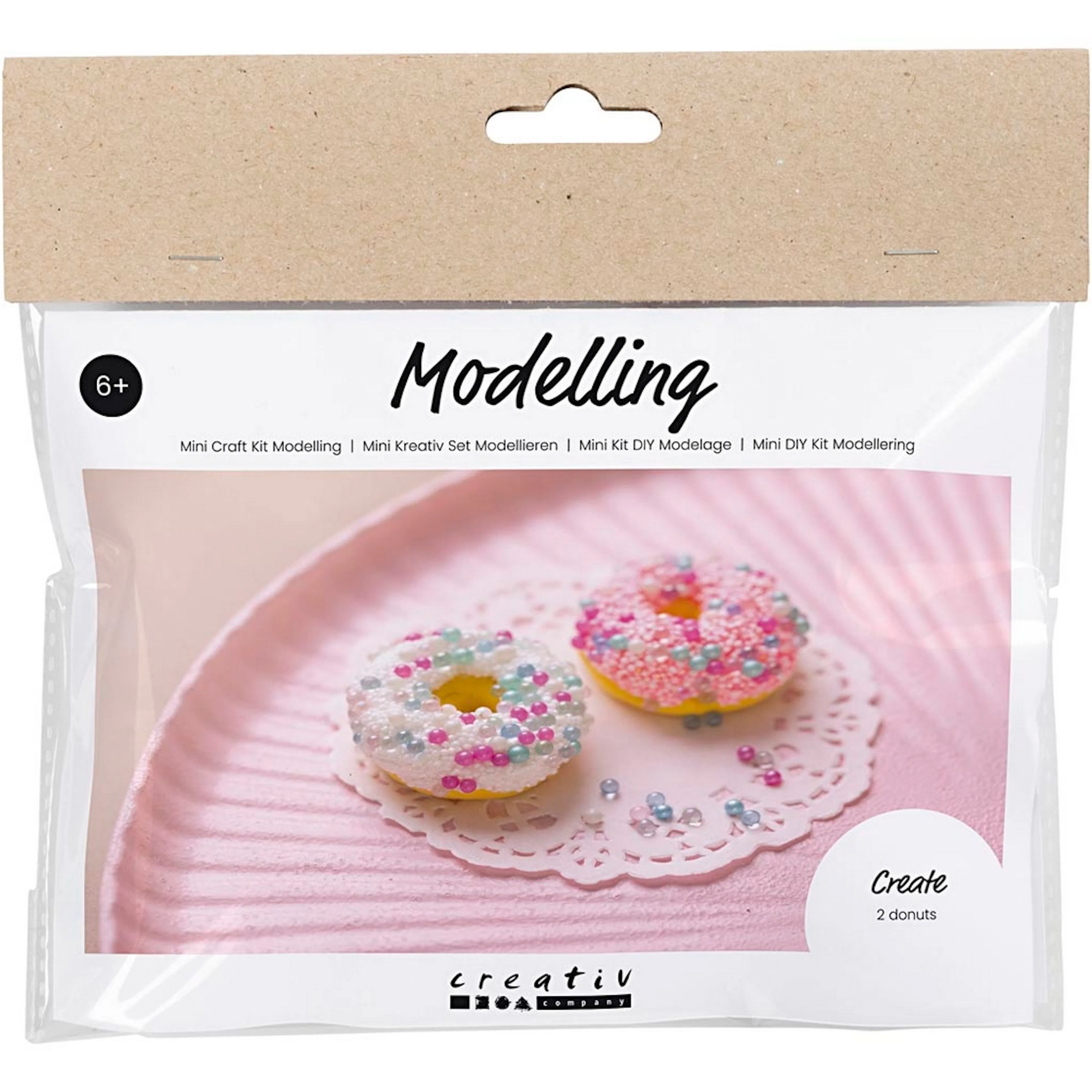 Hobbysett Mini DIY Kit Modellering Donuts