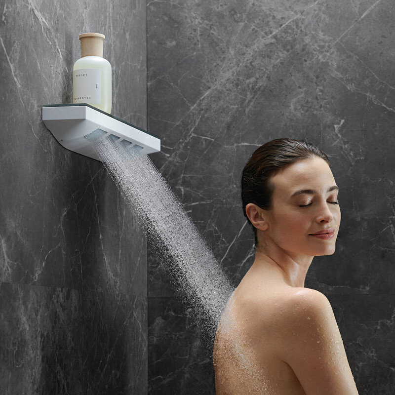 Axeldusch Hansgrohe Rainfinity 500 1jet med Hylla Krom Krom