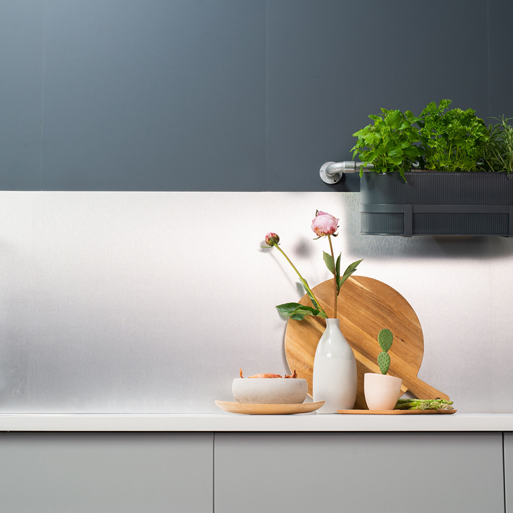 KJØKKENPL 5003-K00 STEEL Lengde: 580 mm