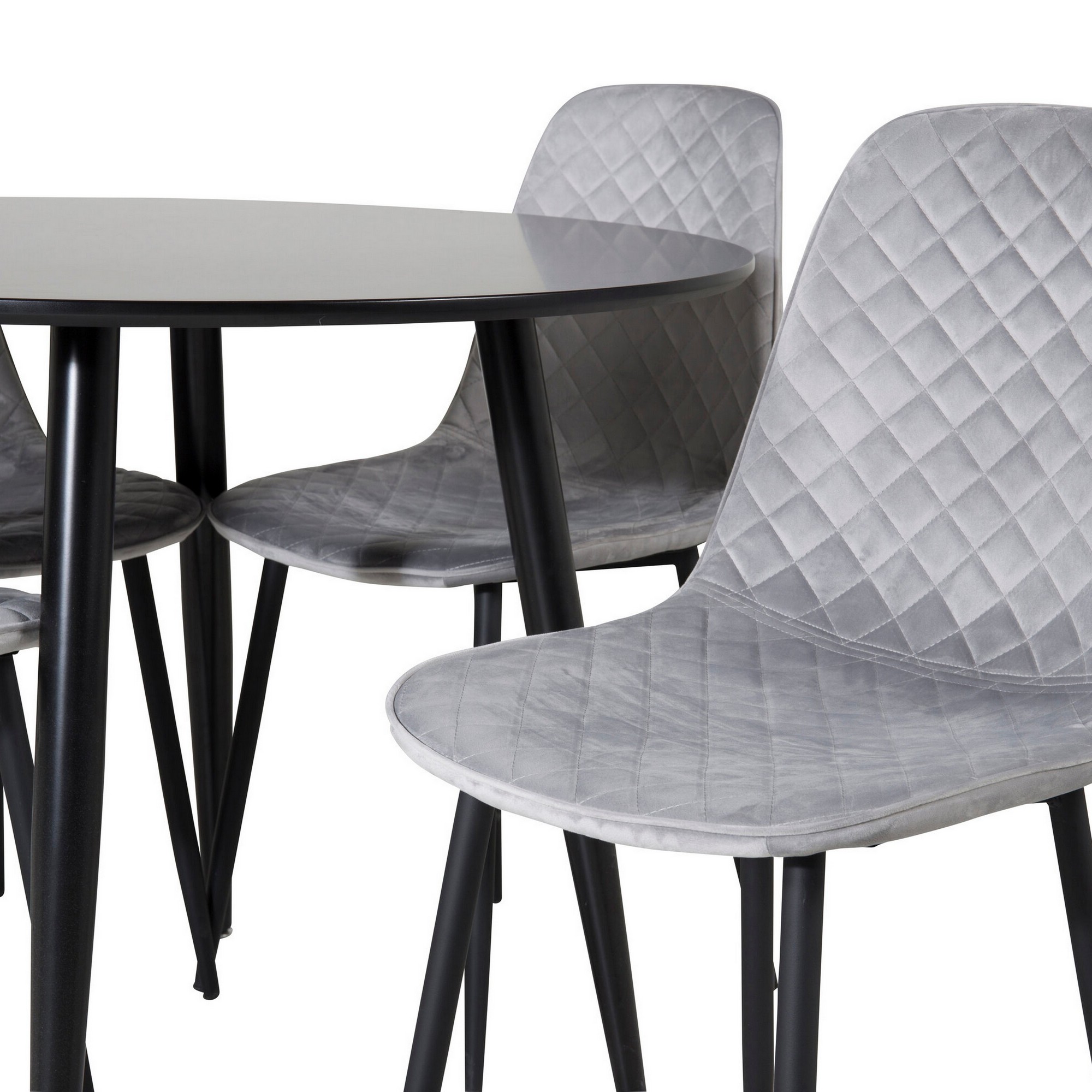 Spisegruppe Venture Home Plaza med 4stk Polar Stoler