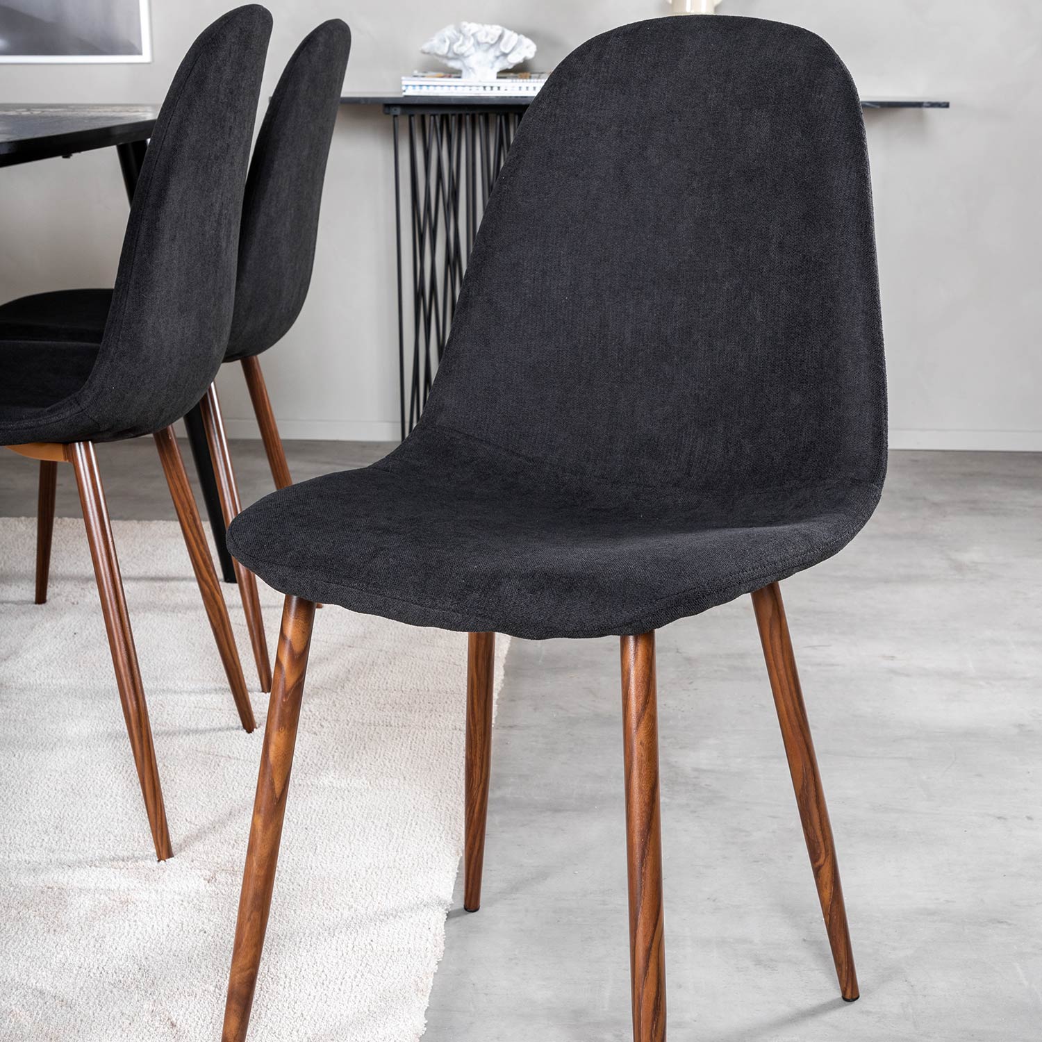 Spisegruppe Venture Home Dipp med 6 Polar Stoler