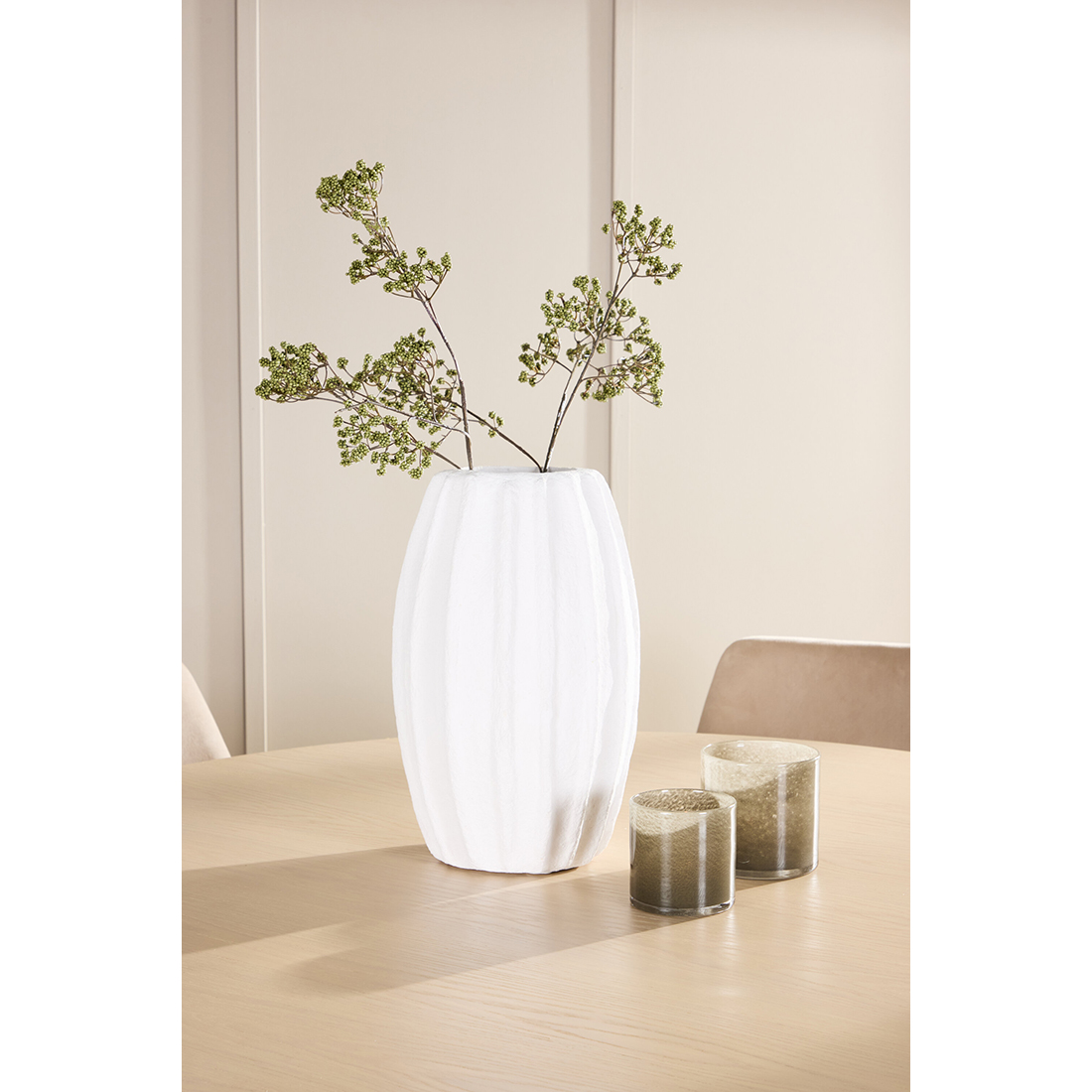 Spisegruppe Venture Home Copenhagen Ø140 cm med 6st Night Spisestoler