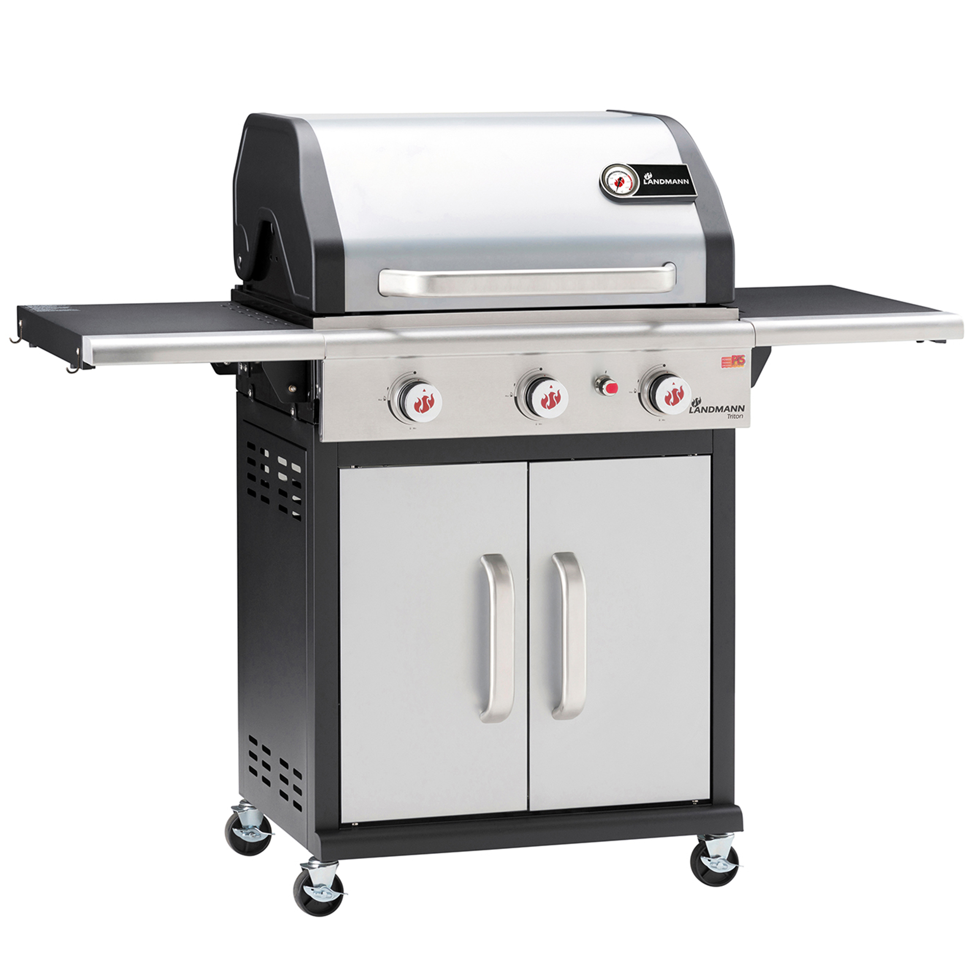 Gassgrill Landmann Triton flexX PTS 3.0 Rustfritt Stål