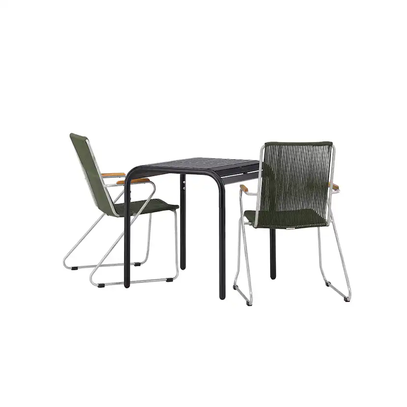 Cafégruppe Venture Home Borneo Bord med 2 Bois Stoler