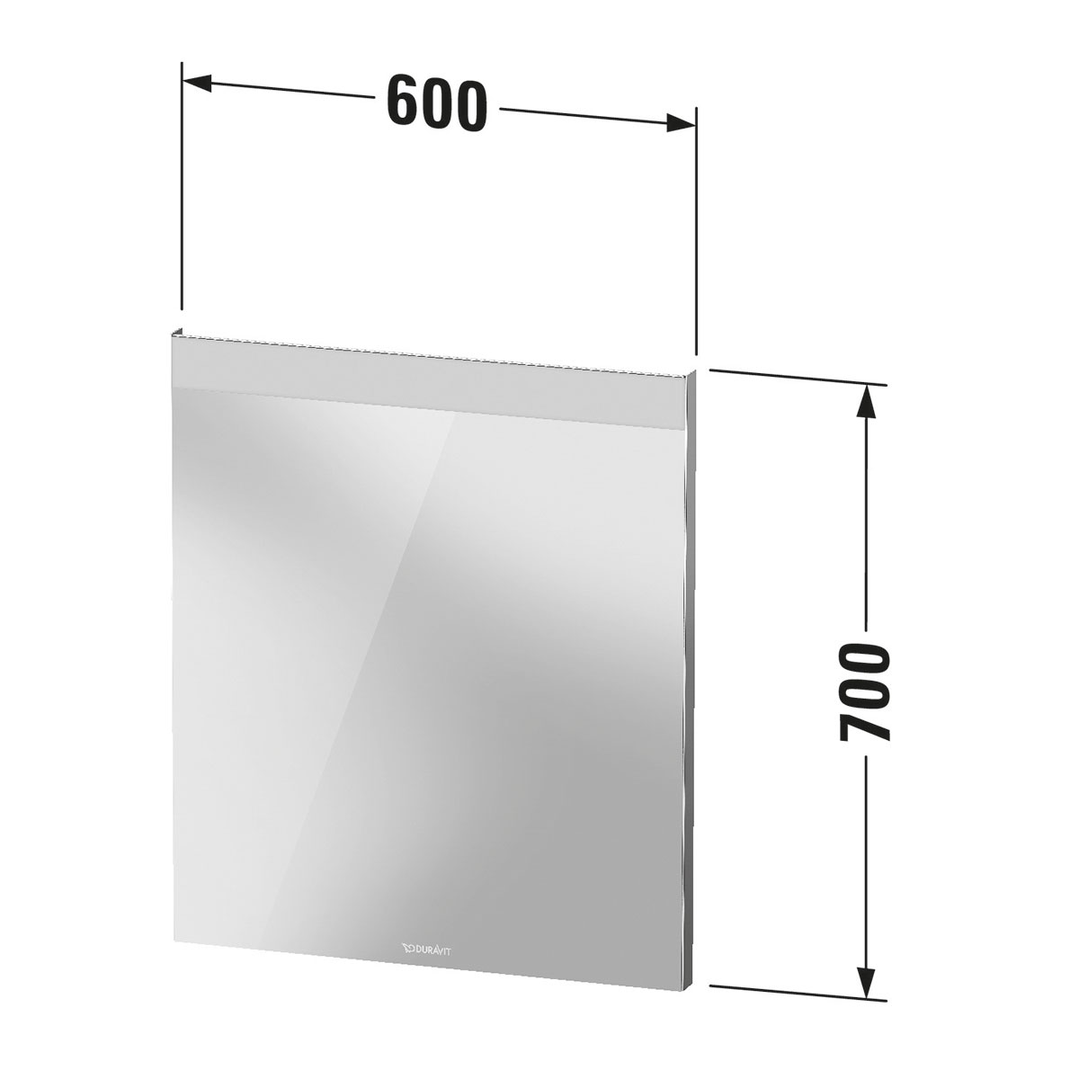 Speil Duravit LM
