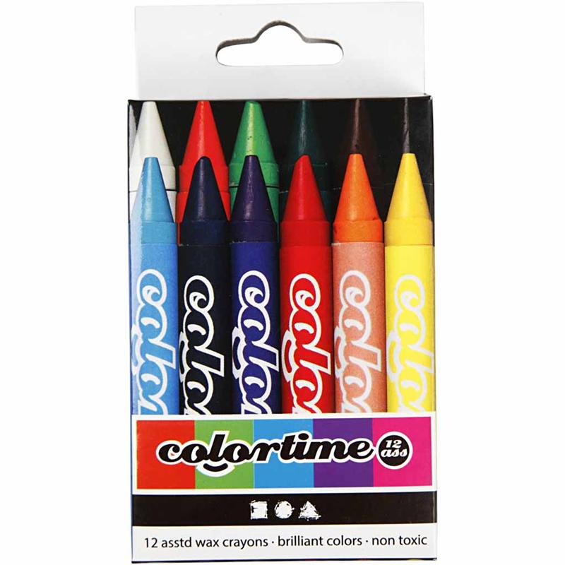 Fargekritt Creativ Company Colortime Ass Farger 1 Pakke
