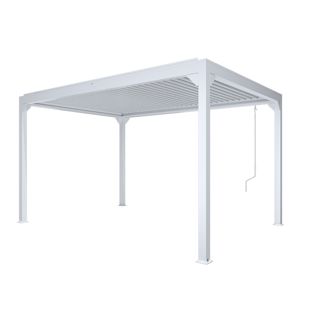 Pergola Metalcraft Åpningsbare taklameller 3x4 m