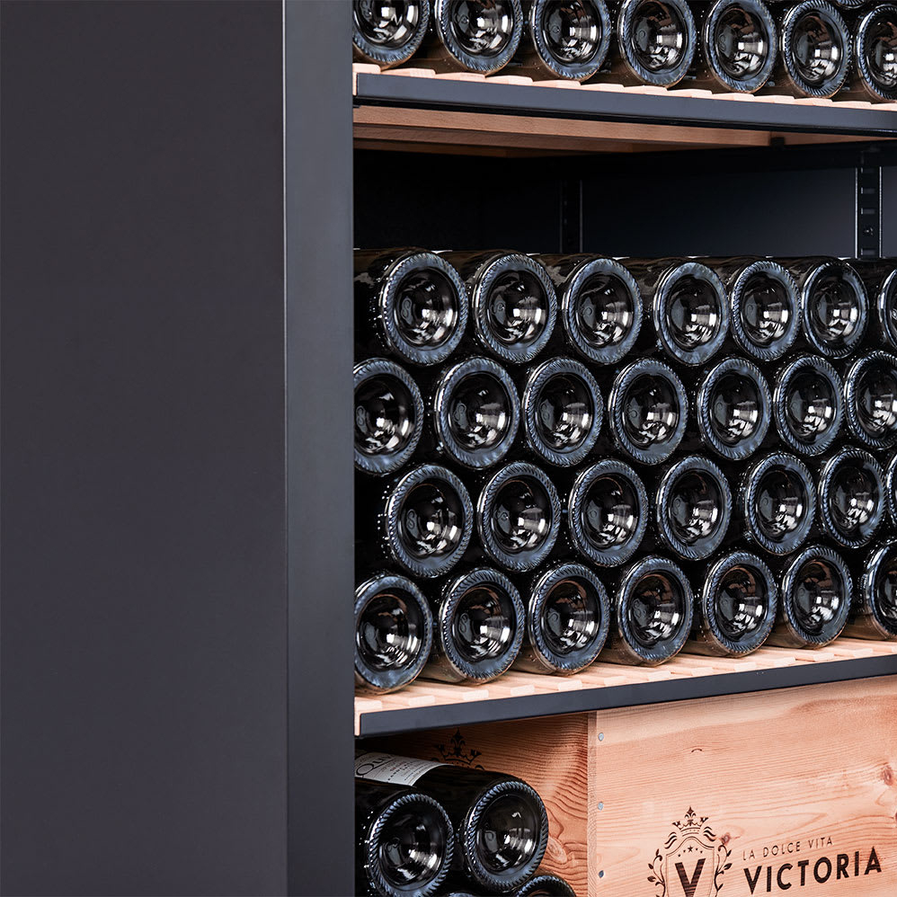 Vinlagringsskap mQuvée Velvet 220 Glass