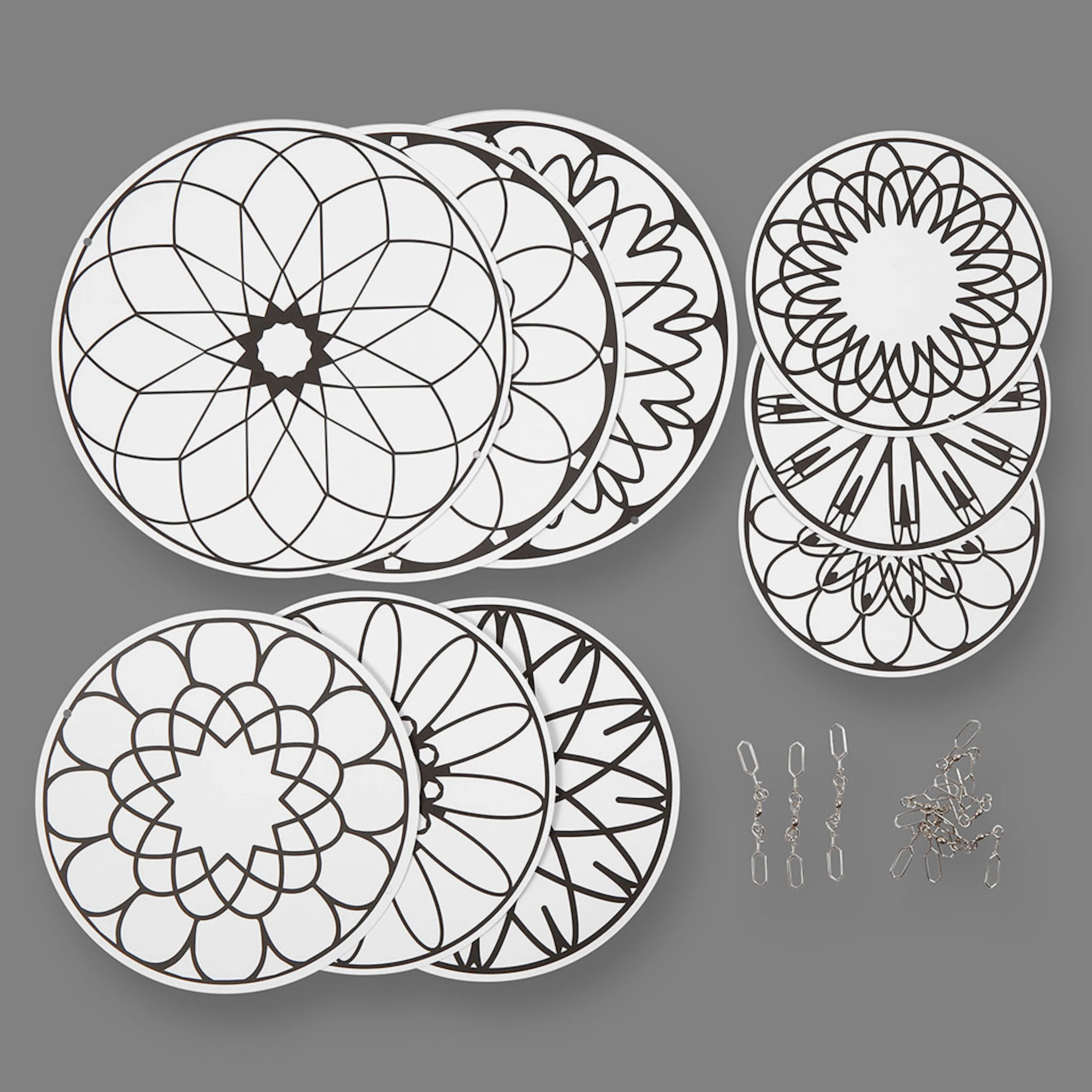 Uro  Creativ Company med Trykk 3 Sett/1 Pk