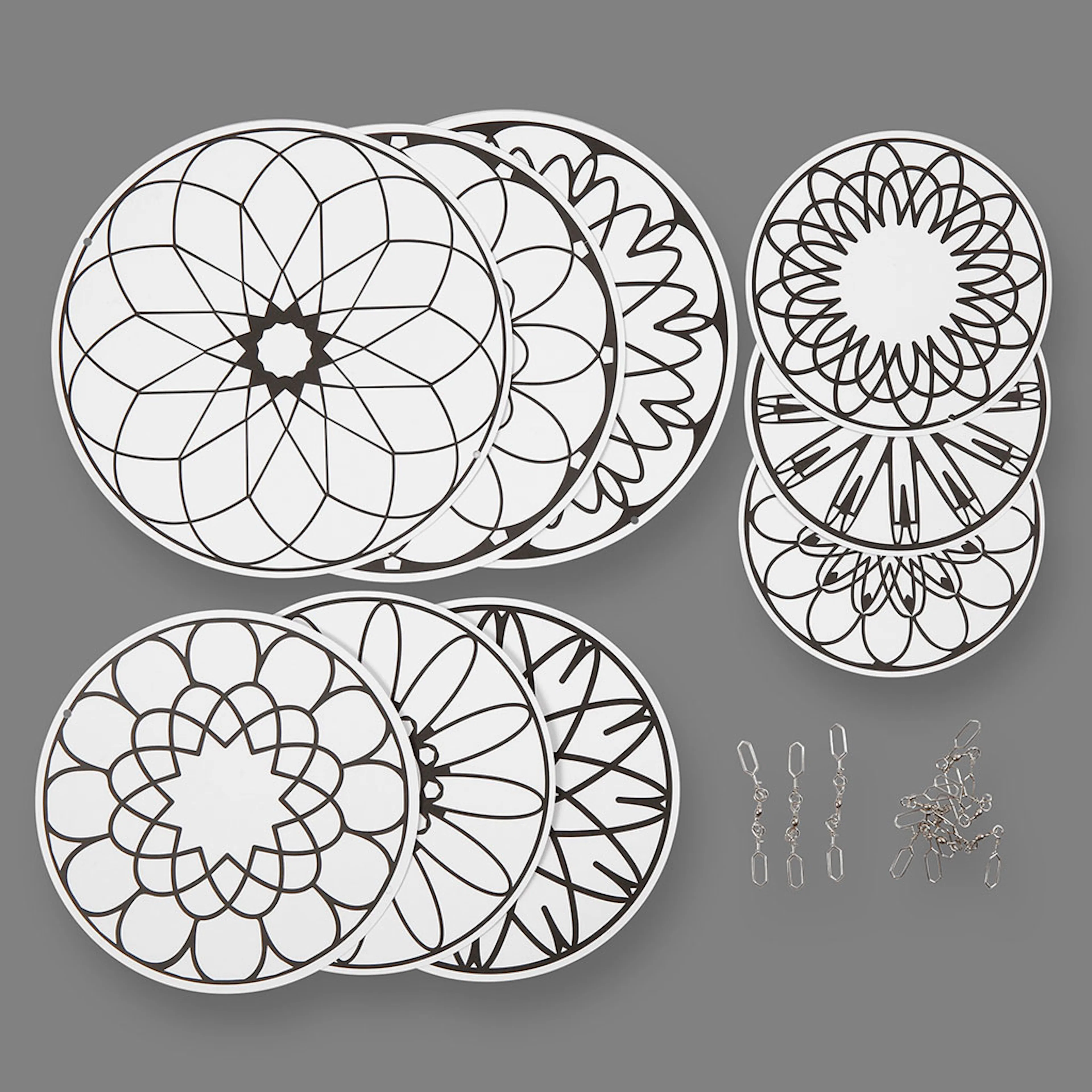 Uro  Creativ Company med Trykk 3 Sett/1 Pk