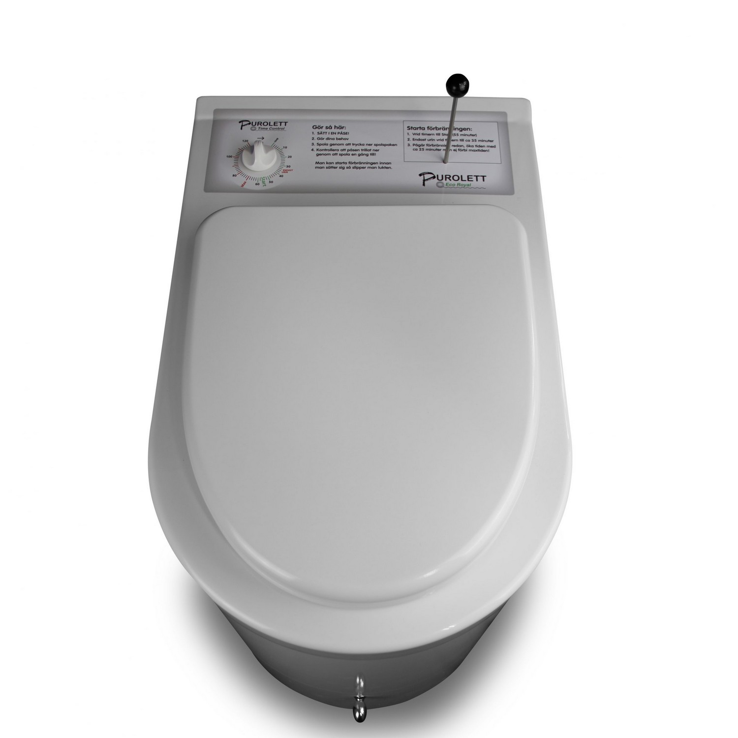 Forbrenningstoalett Purolett Eco Royal