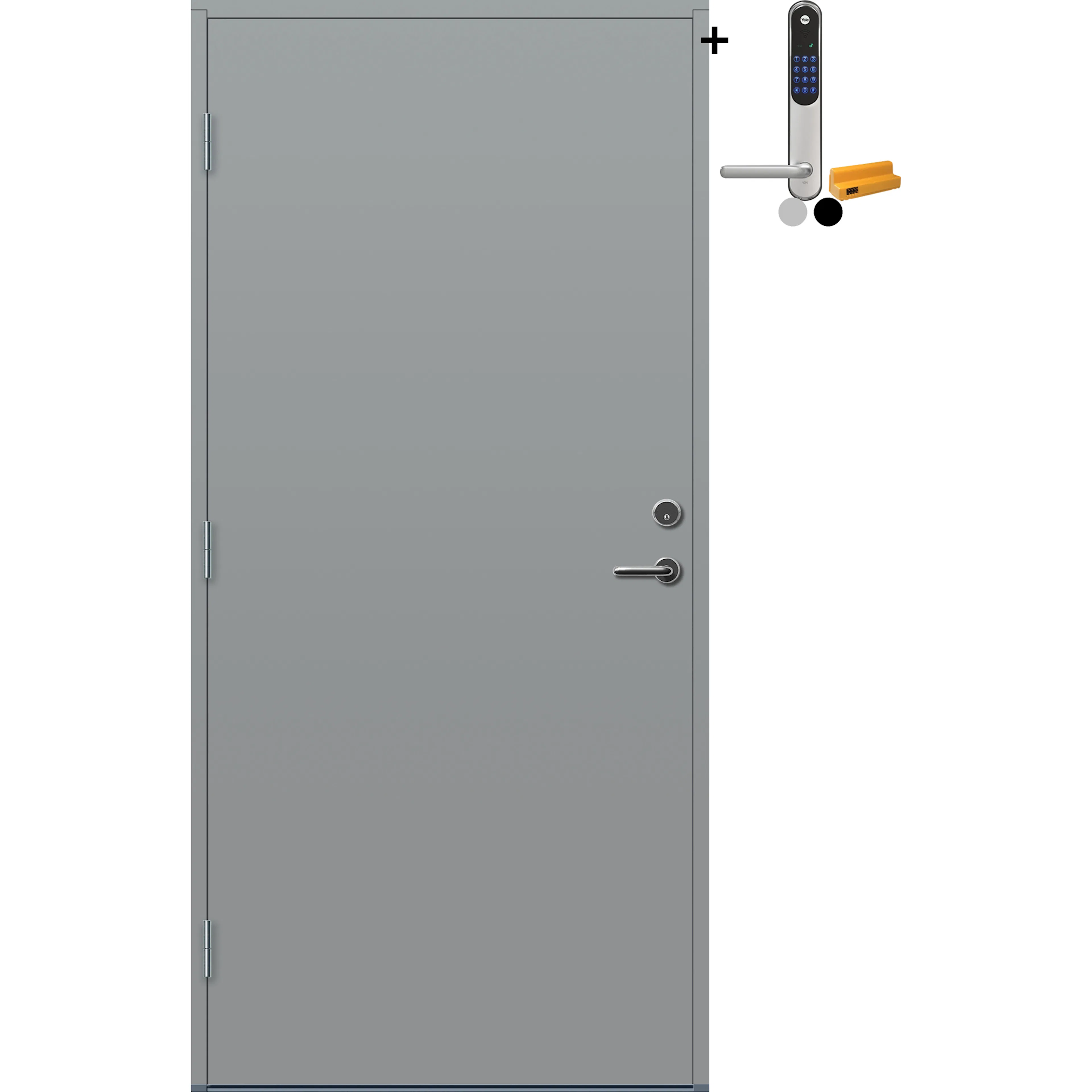NCS S-3502-B, Lys Grå