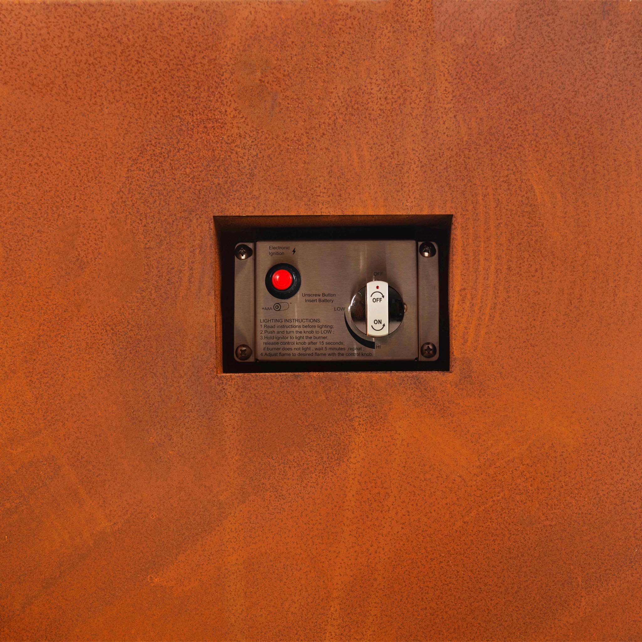 Gasspeis Lyfco Cortenstål Husum