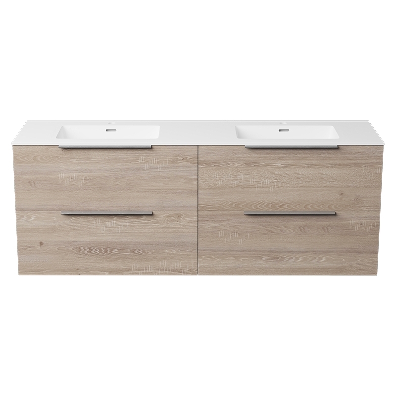 Servantskap FOSSBAD Variant46 B160 for Heldekkende Dobbelservant