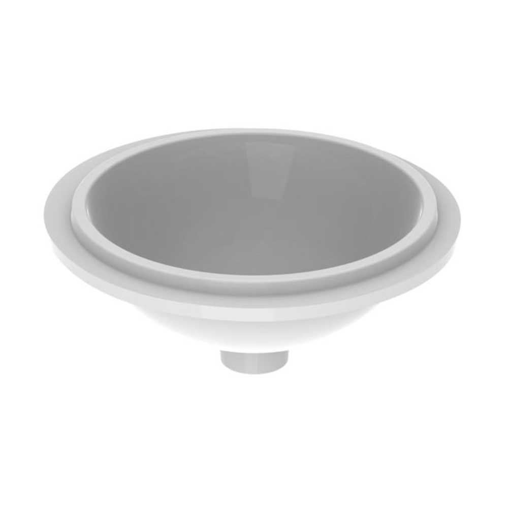 Tvättställ Geberit Variform 330 mm för underlimning Runt | badrum - handfat-och-tvattstall - enkelt-handfat | KakelKungen