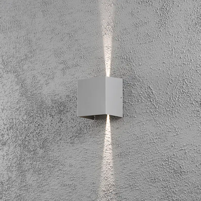 Vegglampe Gnosjö Konstsmide Cremona High Power 2x3W LED
