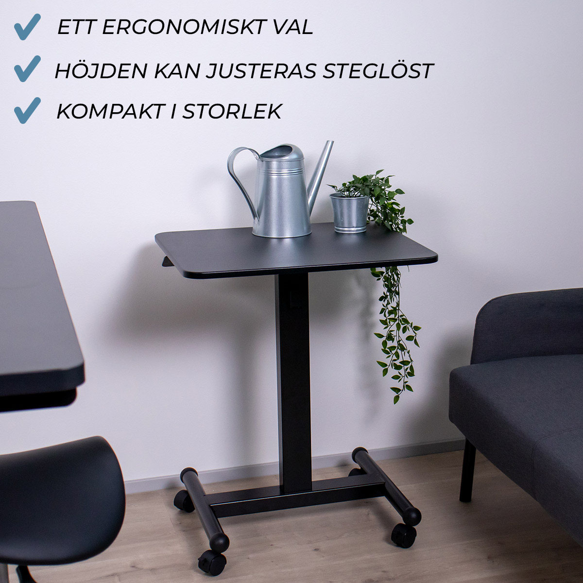 Skrivebord Lykke L100 Hev- og Senkbar