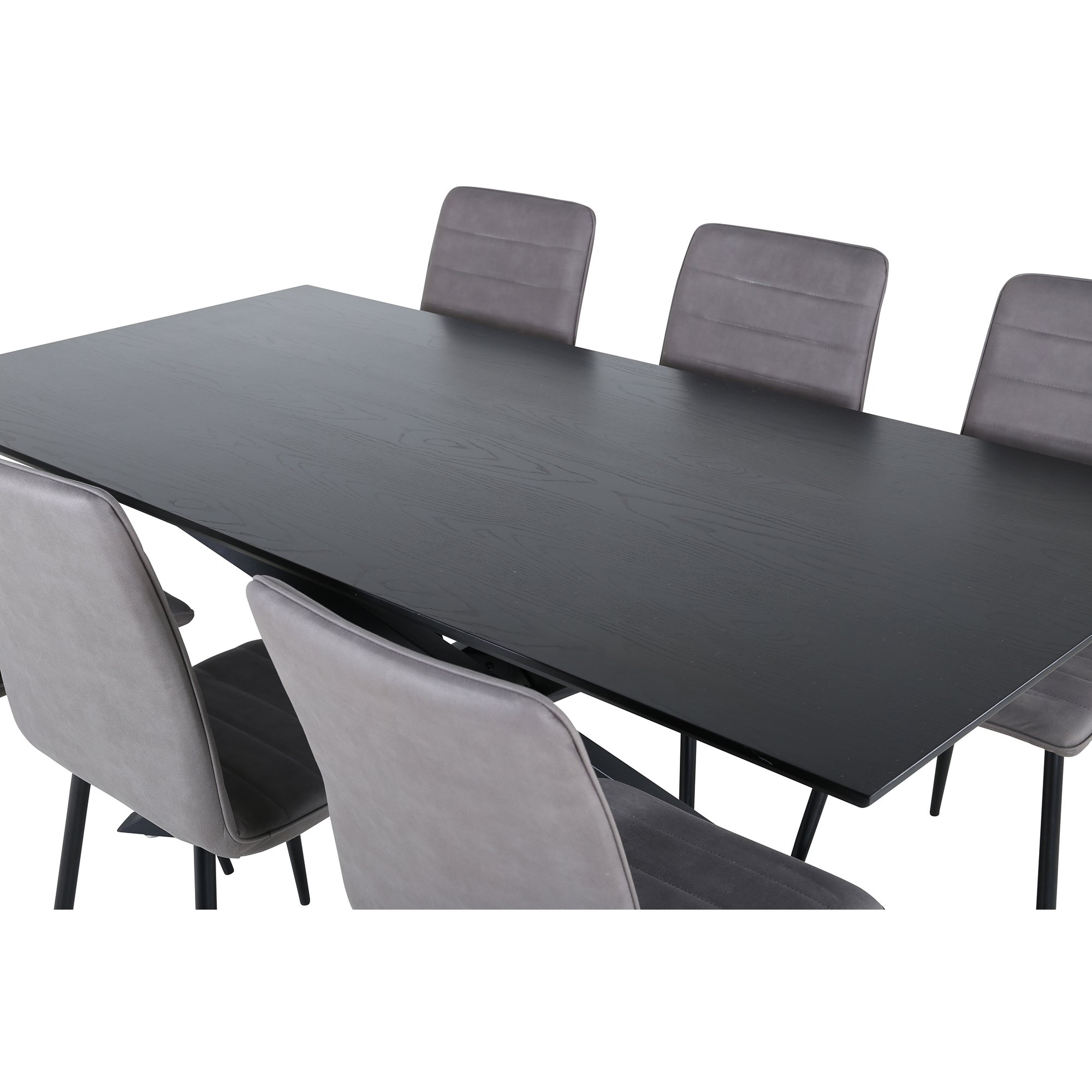 Spisegruppe Venture Home med Piata Spisebord og 6 Walerina Spisestoler