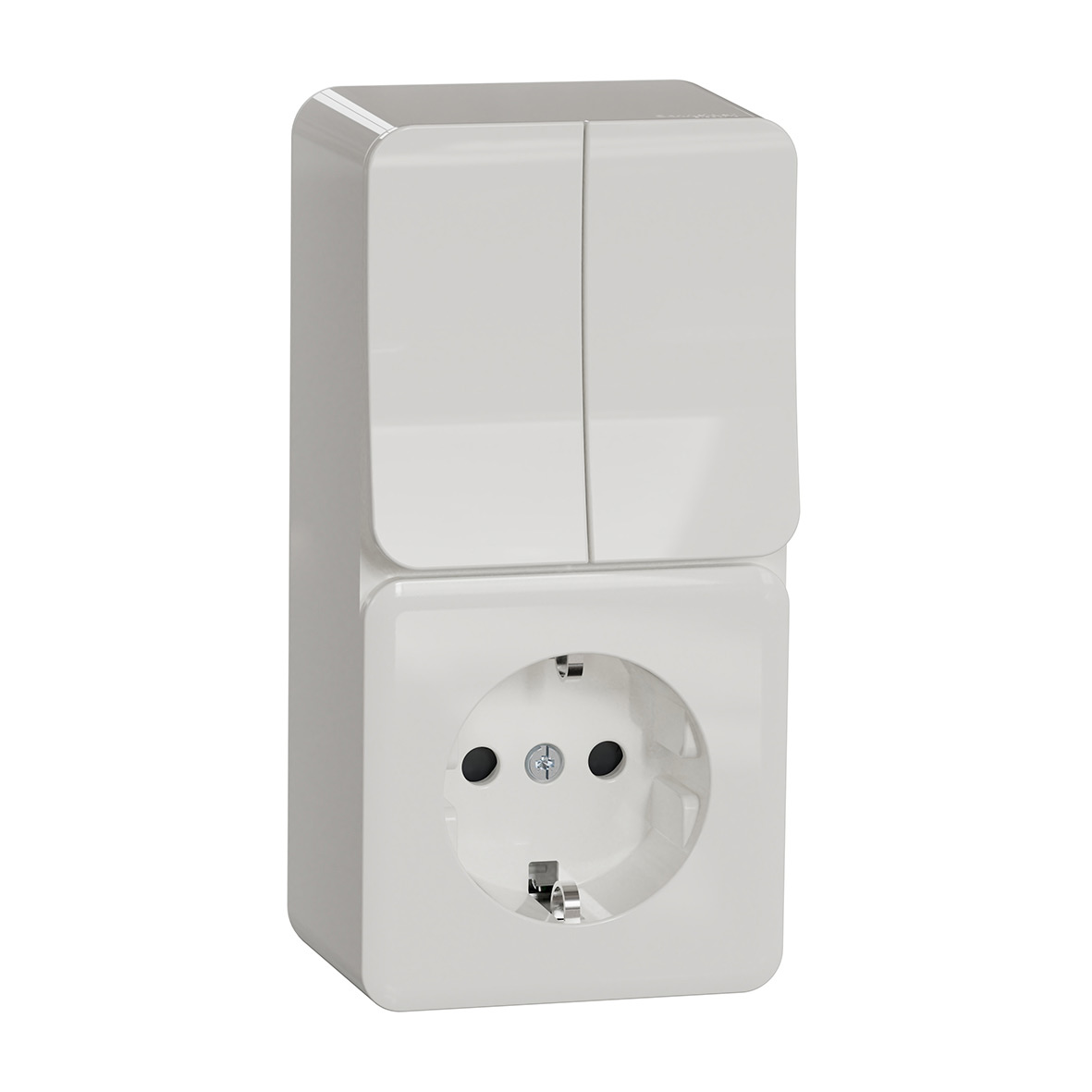 Stikkontakt Schneider Electric Exxact Kron
