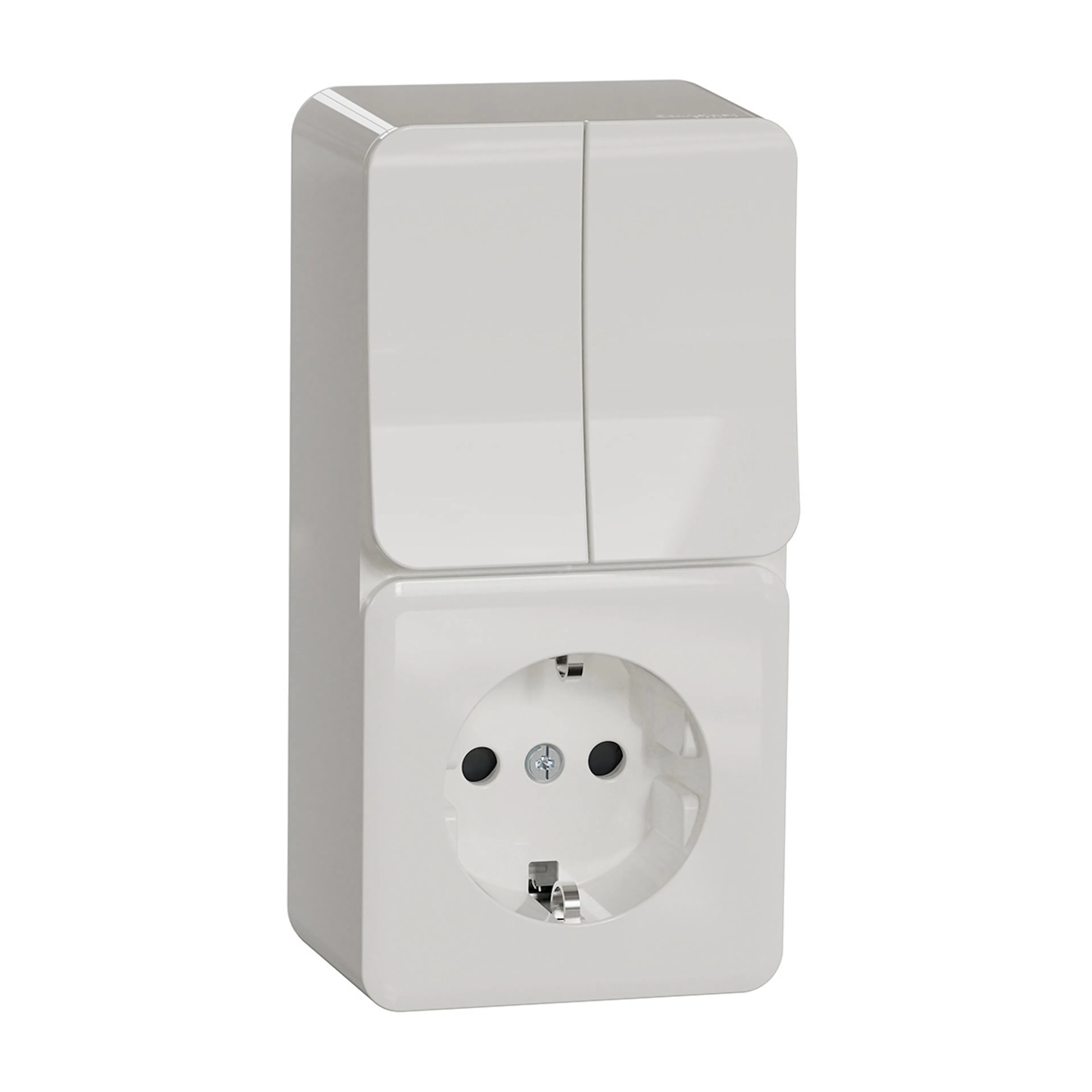 Stikkontakt Schneider Electric Exxact Kron
