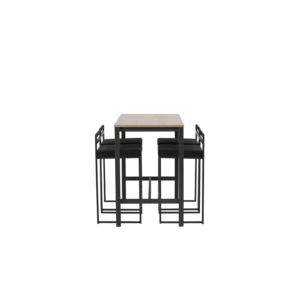 Spisegruppe Venture Home Camden med 4 Opelika Stoler