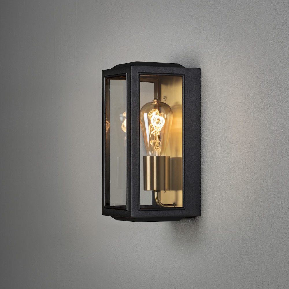 Vegglampe Gnosjö Konstsmide Carpi Liten