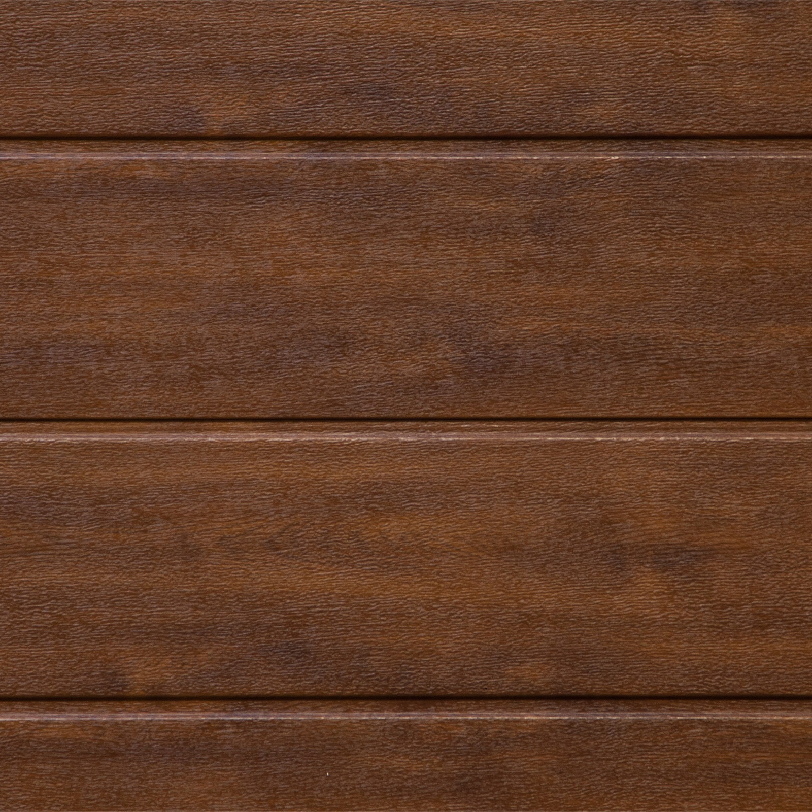 Stålport Liga S7 Midt-Rib Mørk Eik med Struktur