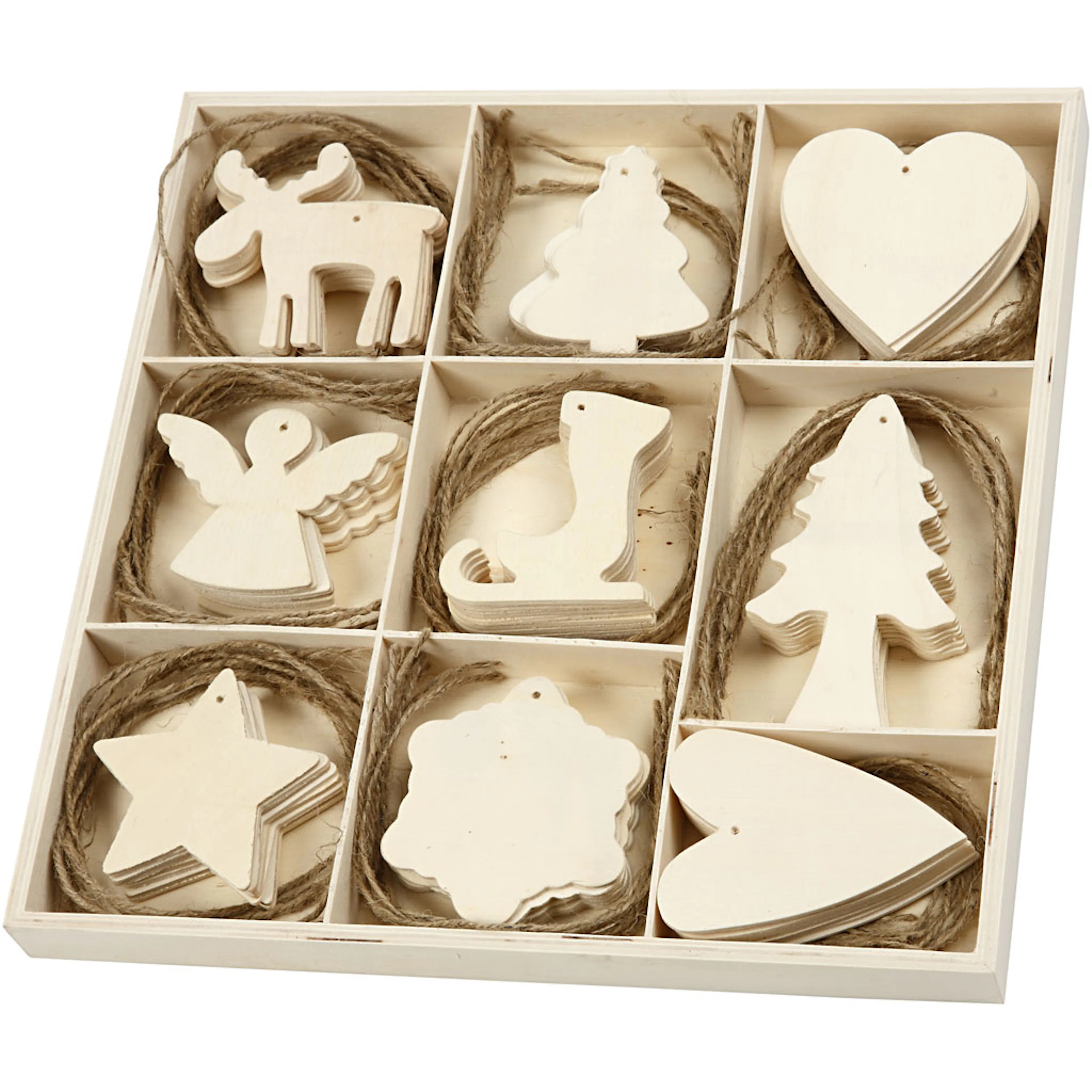Treoppheng Creativ Company Jul Str 7-8 cm 72 St/1 Pk