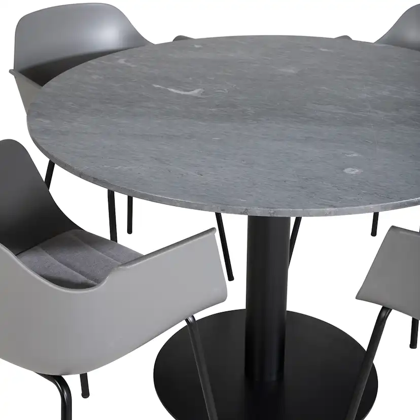 Spisegruppe Venture Home Estelle med 4 Colombine Stoler