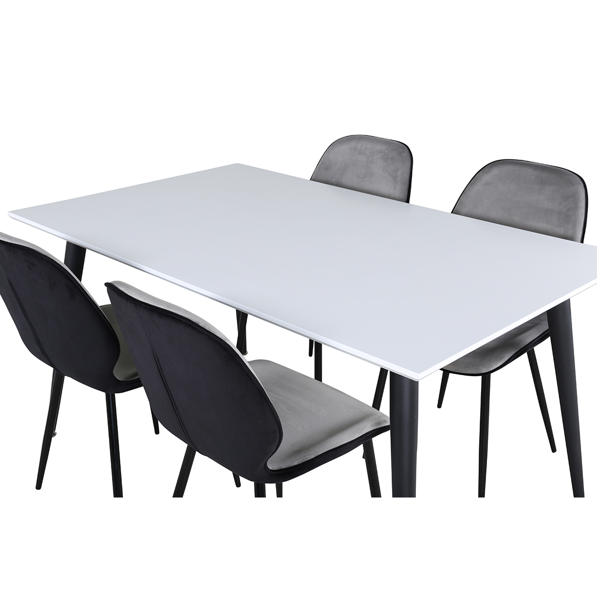 Spisegruppe Venture Home Jolie med 4 Elisa Stoler